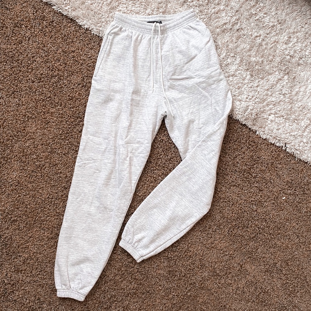 grey joggers